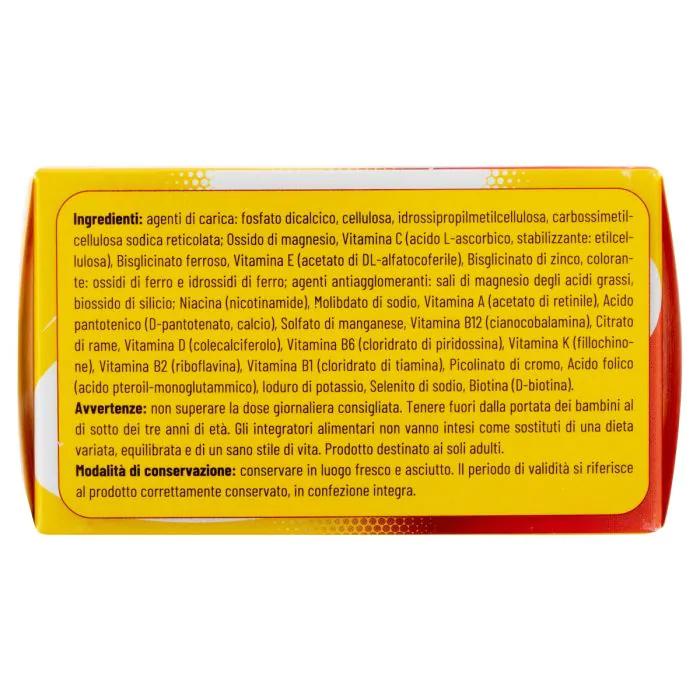 Equilibra Multivitamine & Minerali Integratore di Vitamine e Minerali 30 Compresse