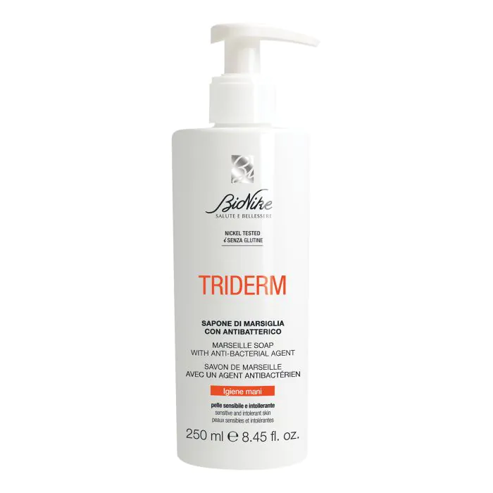 Bionike Triderm Sapone di Marsiglia Antibatterico Mani 250 ml