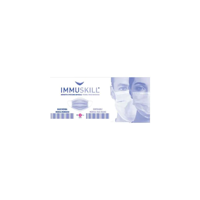 Immuskill mascherina chirurgica 50 pezzi Immuskill mascherina chirurgica 50 pezzi