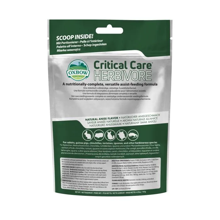 Critical Care Herbivore 141 G Critical Care Herbivore 141 G
