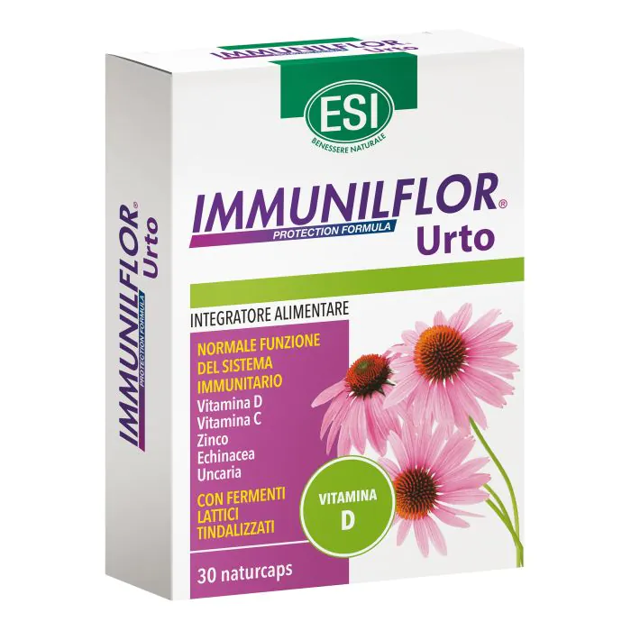 Esi Immunilflor Urto Vitamina D 30 Naturcaps Esi Immunilflor Urto Vitamina D 30 Naturcaps