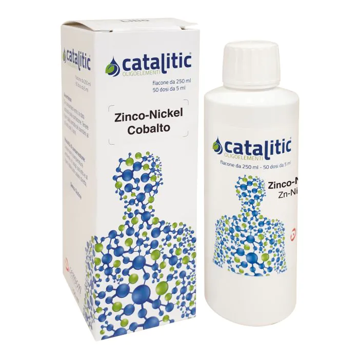 Catalitic zinco nickel cobalto oligoelementi 250 ml Catalitic zinco nickel cobalto oligoelementi 250 ml