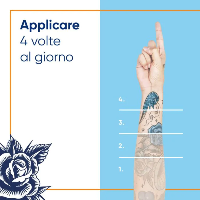 Bepanthenol tattoo pasta trattamento intensivo