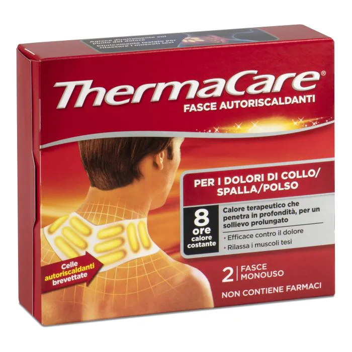 Thermacare Fasce Autoriscaldanti Collo Spalla Polso 2 Pezzi Thermacare Fasce Autoriscaldanti Collo Spalla Polso 2 Pezzi