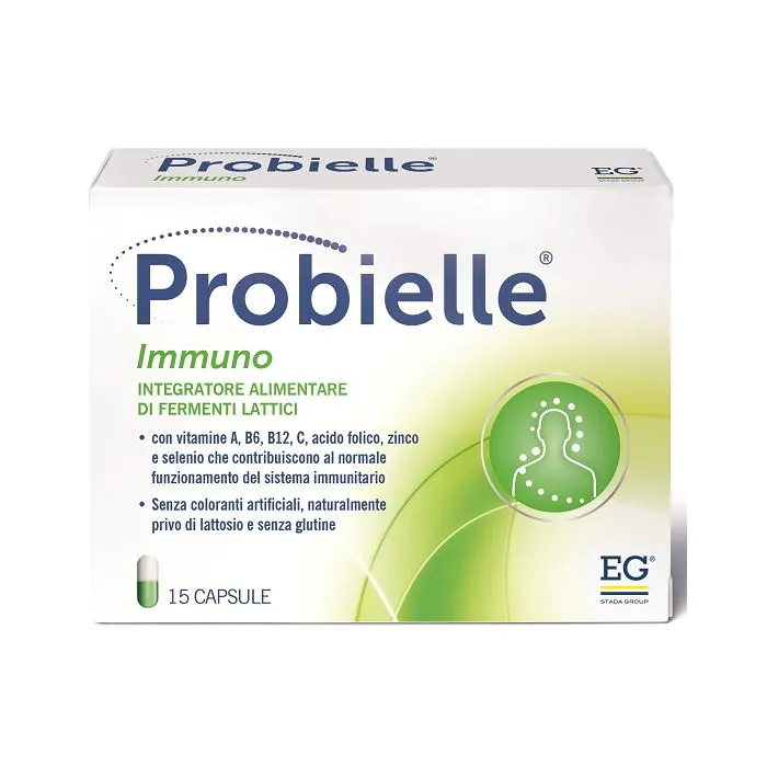 Probielle immuno adulti 15 capsule Probielle immuno adulti 15 capsule