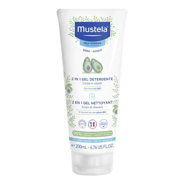 Mustela gel 2 in 1 200 ml 2020 Mustela gel 2 in 1 200 ml 2020