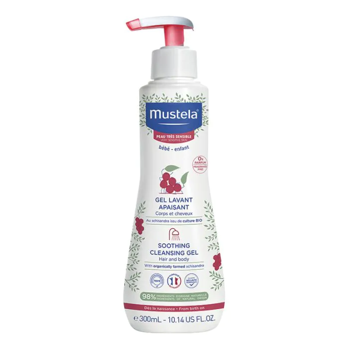 Mustela gel detergente lenitivo 300 ml 2020