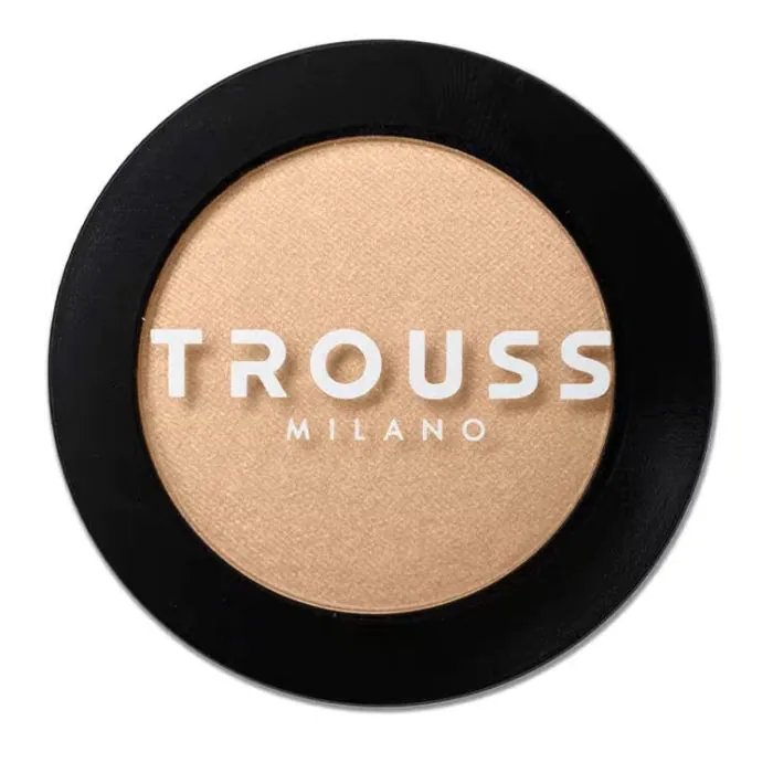 Trouss make up 7 ombretto champagne/illuminante shiny