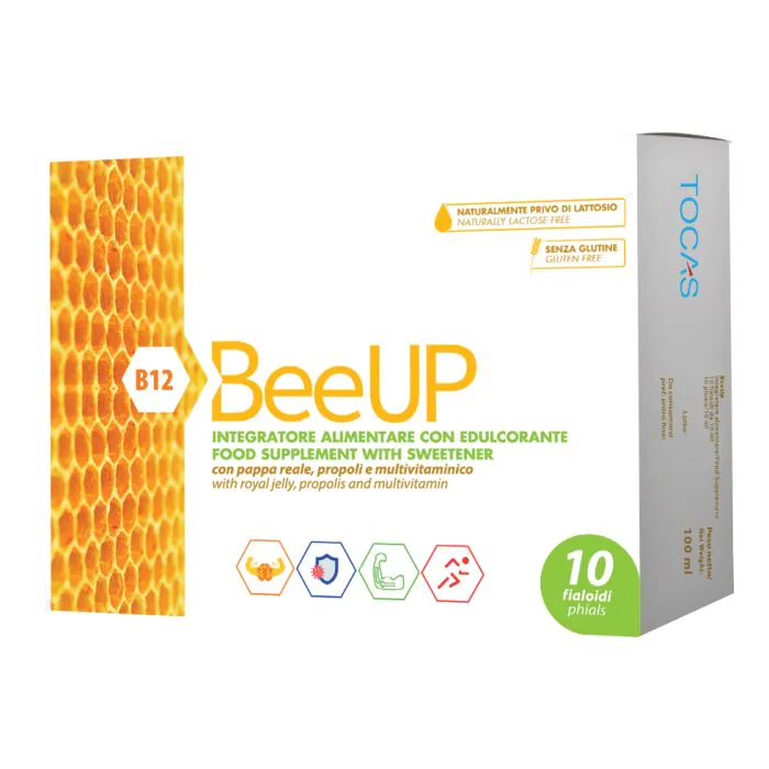 Beeup pappa reale propoli r multivitaminico 10 fialoidi da 10 ml