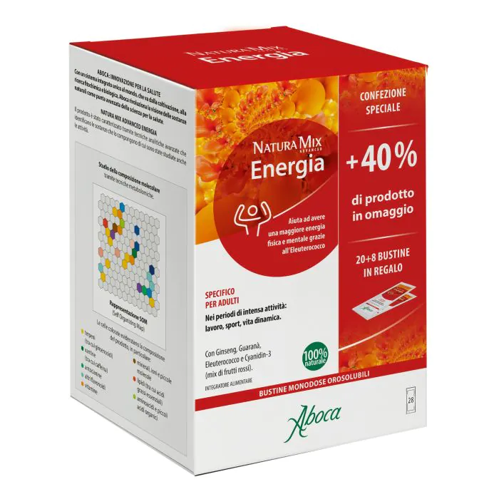 Natura mix advanced energia 28 bustine Natura mix advanced energia 28 bustine