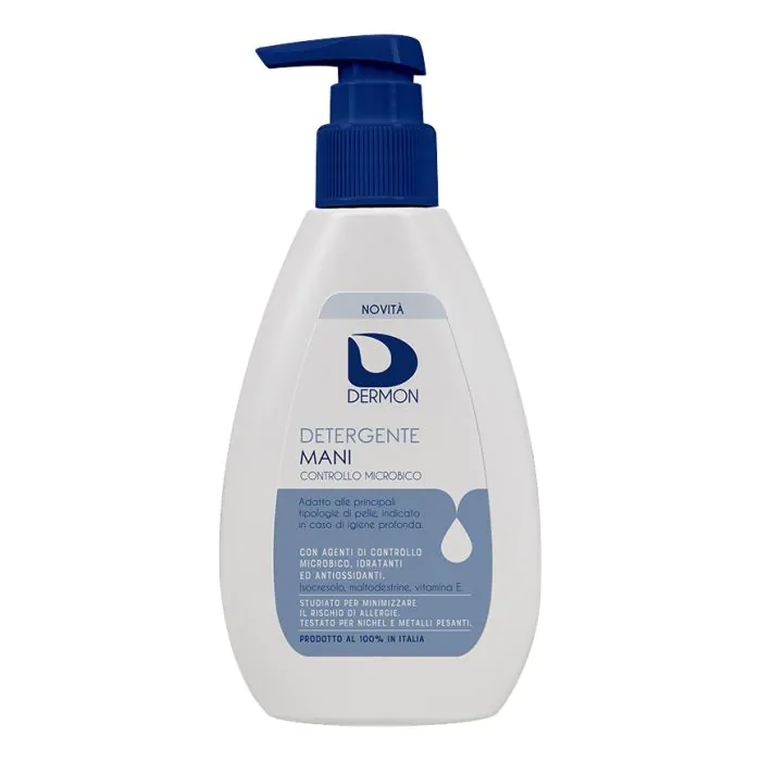 Dermon detergente mani controllo microbico 200 ml Dermon detergente mani controllo microbico 200 ml