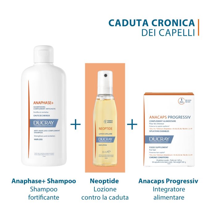 Neoptide lozione coadiuvante contro la caduta donna 3 flaconi 30 ml ducray Neoptide lozione coadiuvante contro la caduta donna 3 flaconi 30 ml ducray
