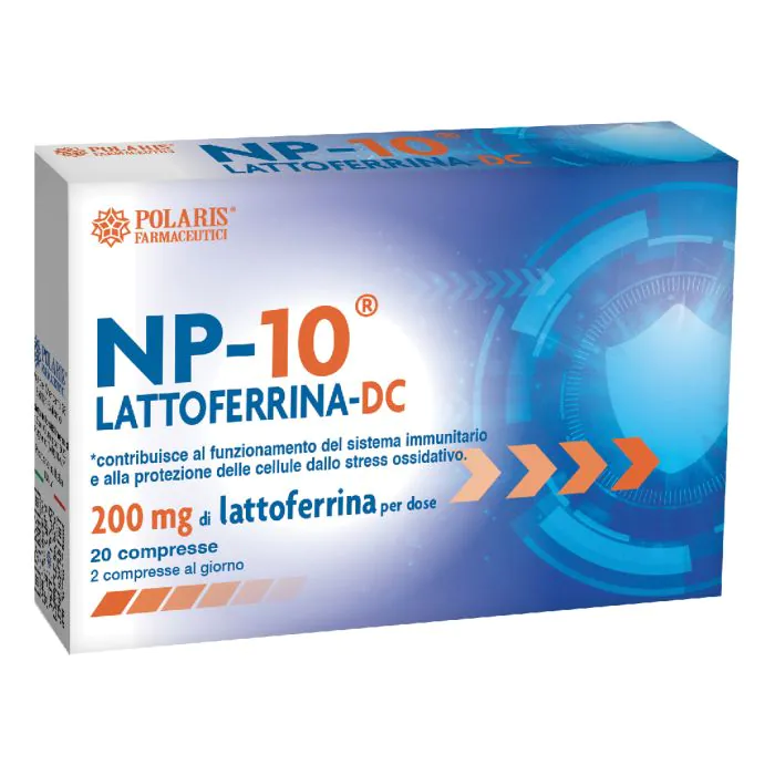 Np 10 lattoferrina dc 20 compresse Np 10 lattoferrina dc 20 compresse