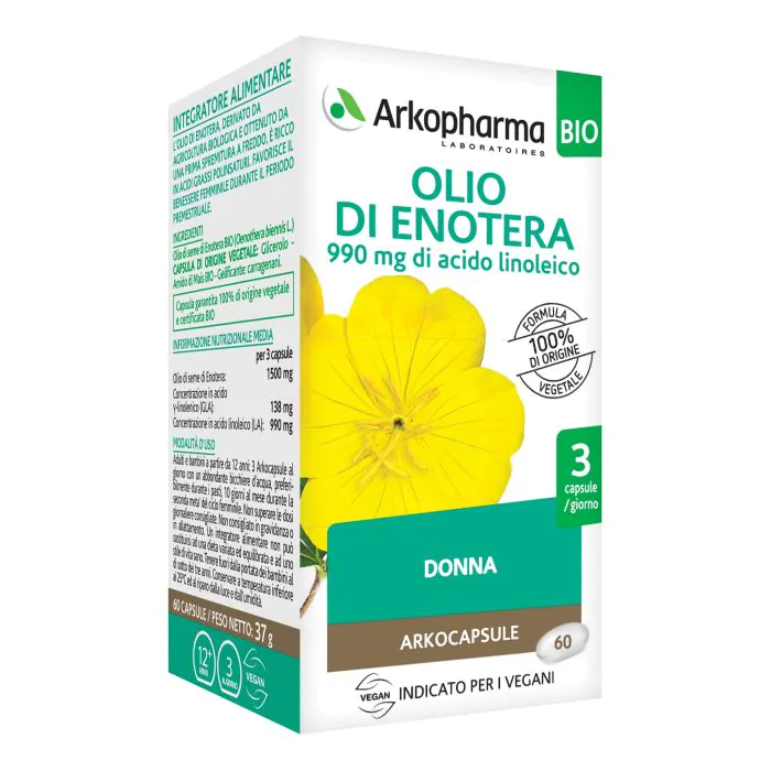 Arkocapsule Olio Enotera Bio 60 Capsule Arkocapsule Olio Enotera Bio 60 Capsule