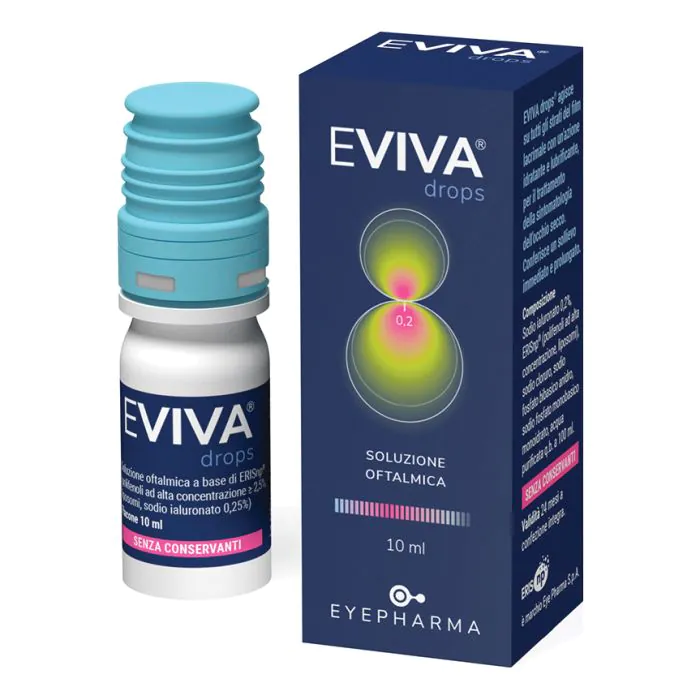 Eviva drops gocce oculari 10ml Eviva drops gocce oculari 10ml