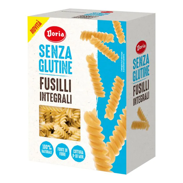 Doria fusilli integrali 400 g Doria fusilli integrali 400 g