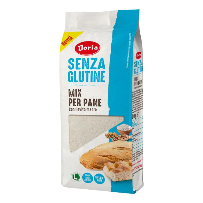 Doria mix per pane 500 g preparato per pane Doria mix per pane 500 g preparato per pane