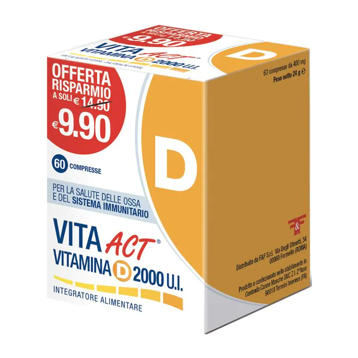 Vita Act Vit D 2000 UI 60 Compresse
