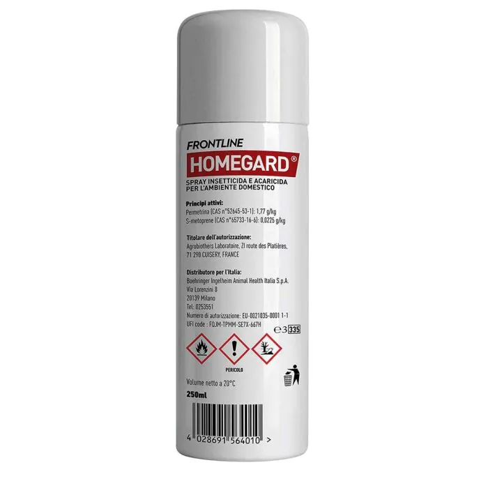 Frontline Homegard Flacone Spray 250 Ml