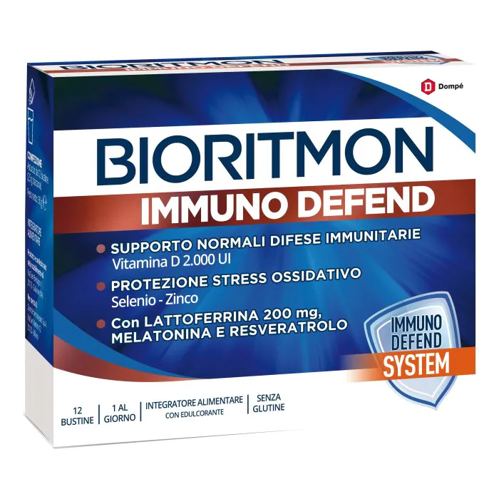 Bioritmon Immuno Defend Integratore Difese Immunitarie 12 Bustine Bioritmon Immuno Defend Integratore Difese Immunitarie 12 Bustine