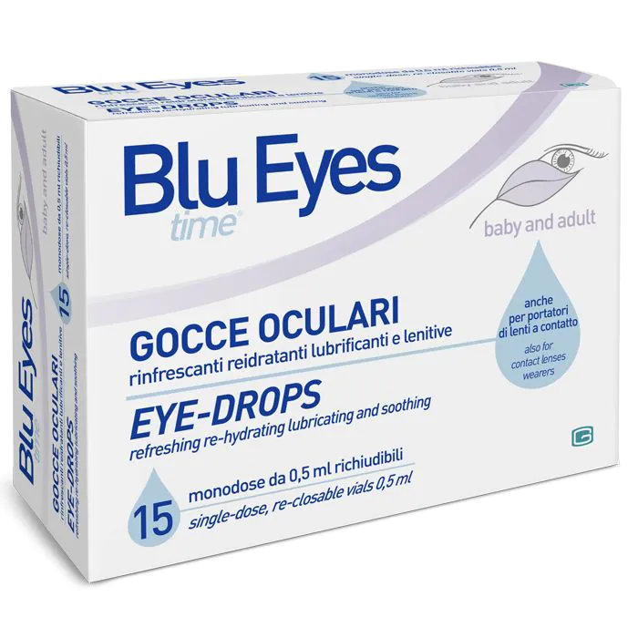 Blutime eyes soluzione oftalmica 15 fiale x 7,5 ml Blutime eyes soluzione oftalmica 15 fiale x 7,5 ml