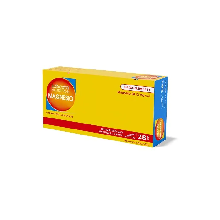 Labcatal nutrition magnesio 28 fiale 2 ml Labcatal nutrition magnesio 28 fiale 2 ml