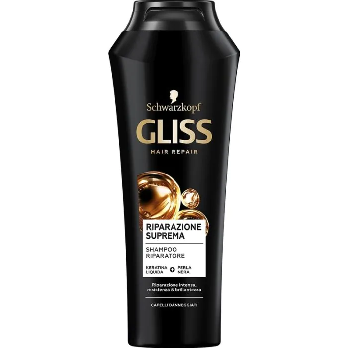 Testanera - Gliss Hair Repair - Shampoo Riparazione Suprema 250 ml Testanera - Gliss Hair Repair - Shampoo Riparazione Suprema 250 ml