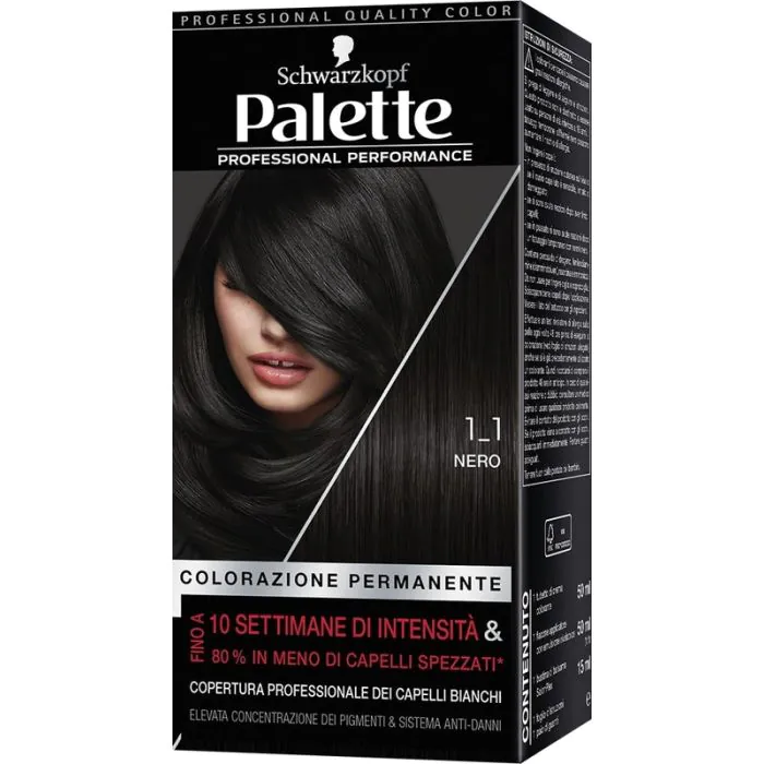 PALETTE - Colorazione permanente N.1-1 Nero PALETTE - Colorazione permanente N.1-1 Nero