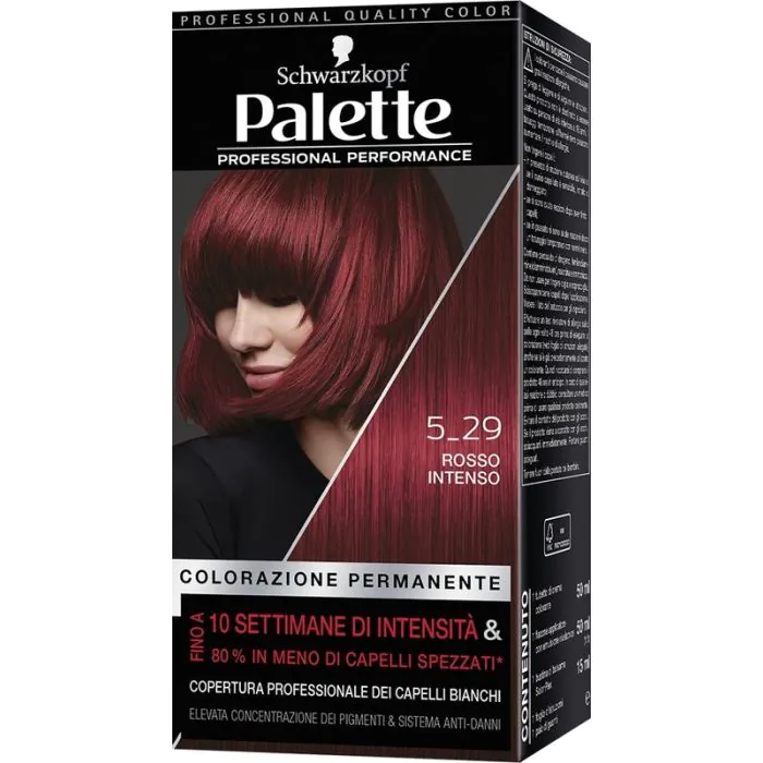 PALETTE - Colorazione permanente N.5-29 Rosso Intenso PALETTE - Colorazione permanente N.5-29 Rosso Intenso