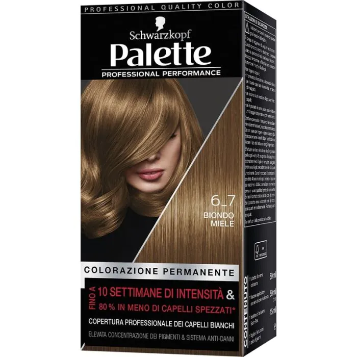 PALETTE - Colorazione permanente N.6-7 Biondo Miele PALETTE - Colorazione permanente N.6-7 Biondo Miele