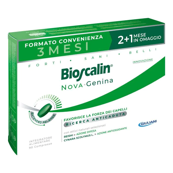 Bioscalin Nova Genina 90 Compresse 2+1 Omaggio