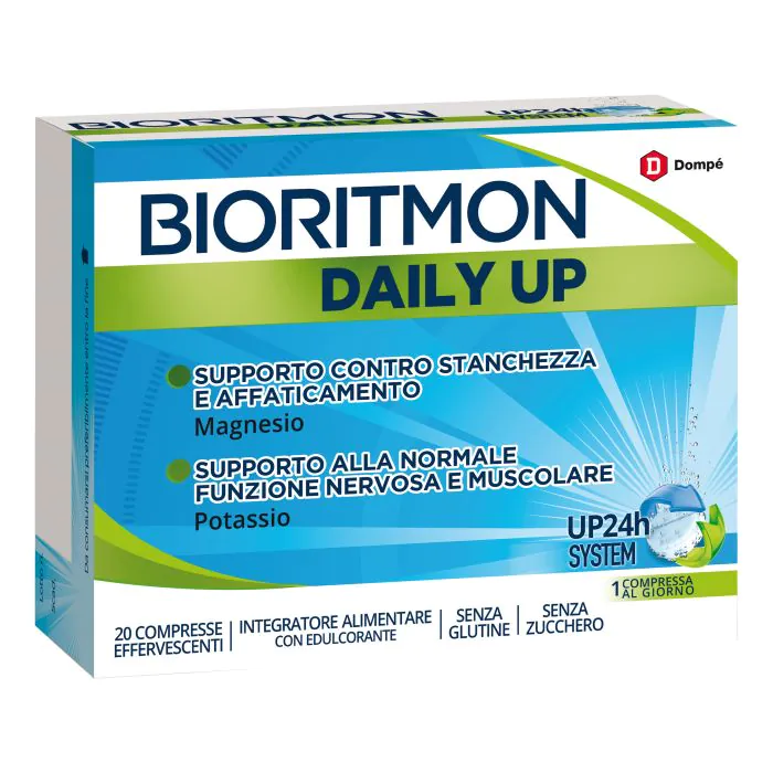 Bioritmon daily up 20 compresse senza zucchero