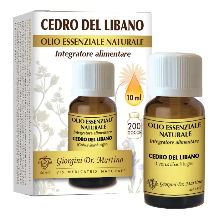 Cedro del libano olio essenziale naturale 10 ml Cedro del libano olio essenziale naturale 10 ml