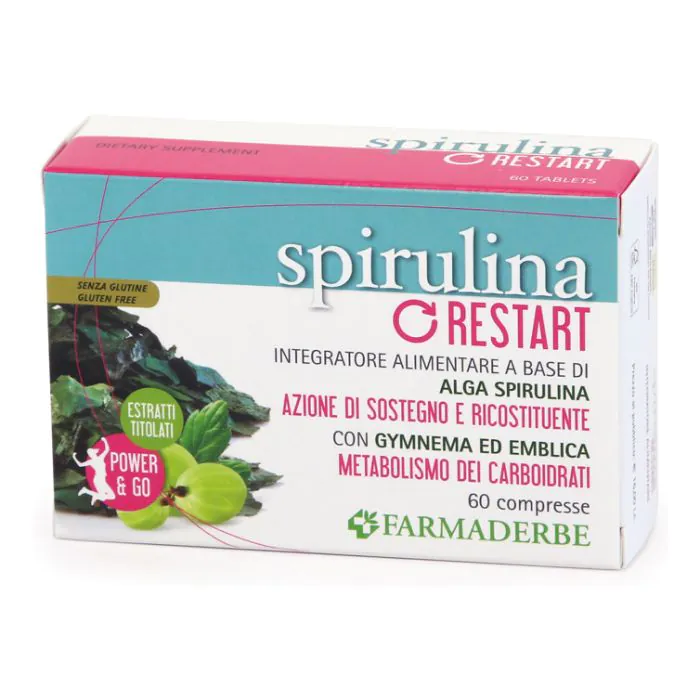 Spirulina restart 60 compresse Spirulina restart 60 compresse