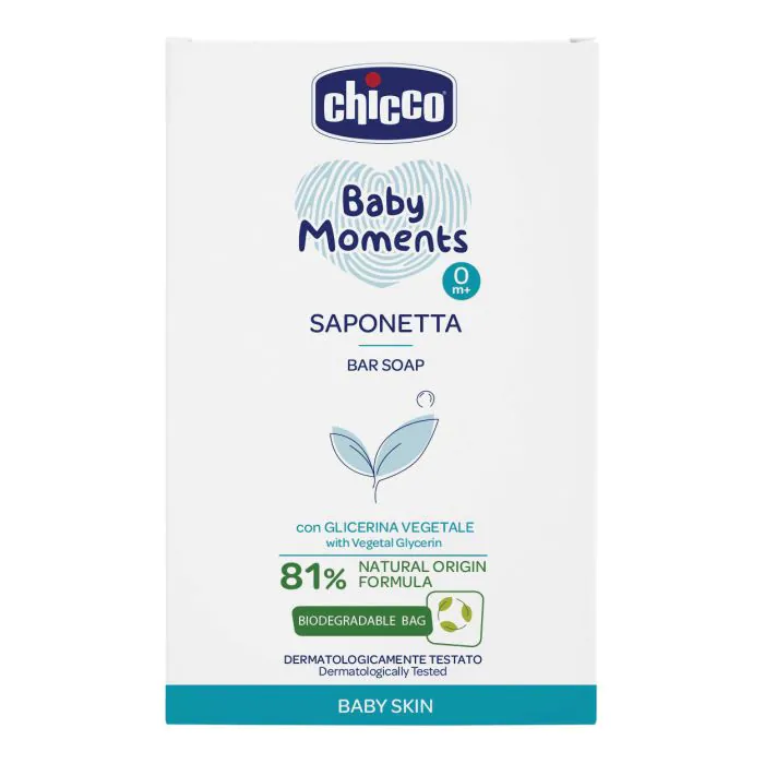 Chicco baby moments sapone solido 100 g Chicco baby moments sapone solido 100 g