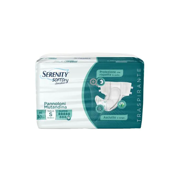 Pannolone mutandina serenity sd sensitive super m 15 pezzi Pannolone mutandina serenity sd sensitive super m 15 pezzi