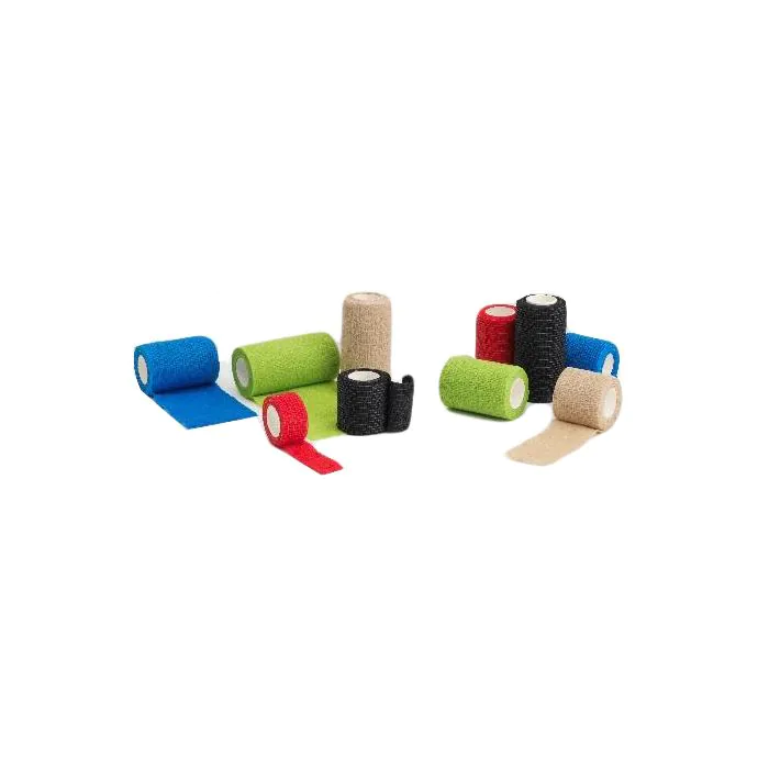 Farmaban cpk sport 10 cm x 4,5 m beige bende elastiche di sostegno coesive in tnt dispenser box 15 pezzi
