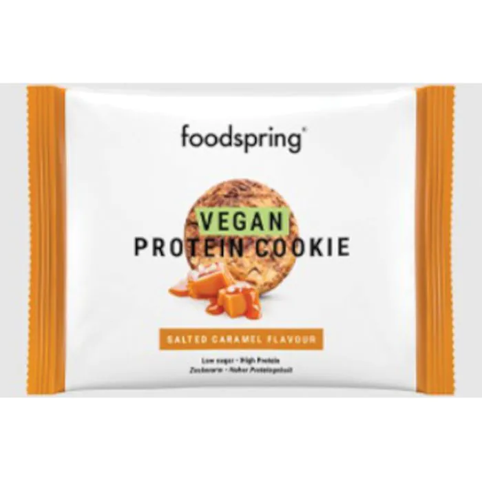 Vegan protein cookie caramello salato 50 g Vegan protein cookie caramello salato 50 g