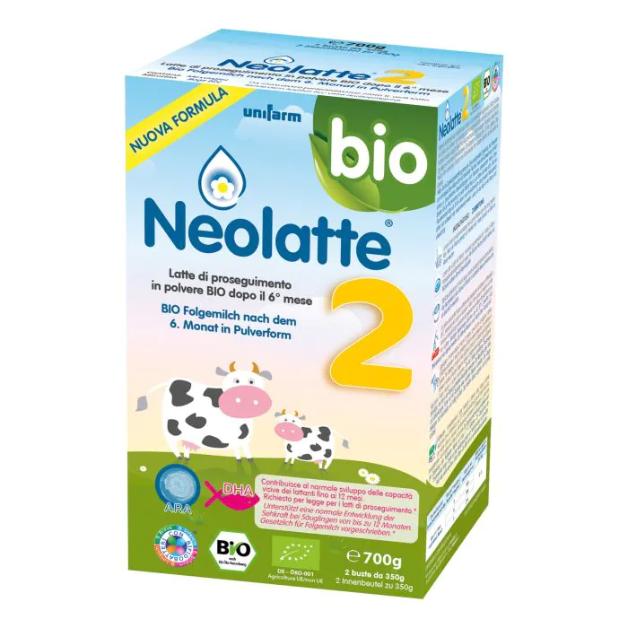 Neolatte 2 Bio Latte Di Proseguimento In Polvere 6M+ 2 Buste 350g