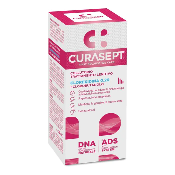Curasept Collutorio ADS + DNA Trattamento Lenitivo 200 ml
