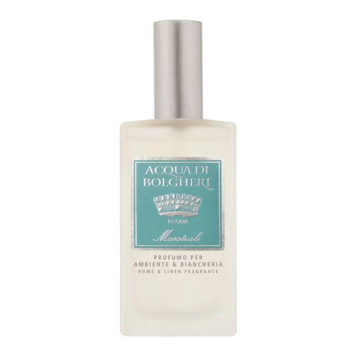 Acqua di bolgheri profuma ambiente biancheria maestrale spray 100 ml Acqua di bolgheri profuma ambiente biancheria maestrale spray 100 ml