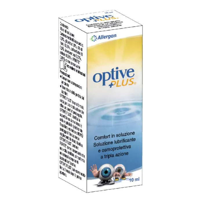 Optive plus soluzione oftalmica 10 ml Optive plus soluzione oftalmica 10 ml