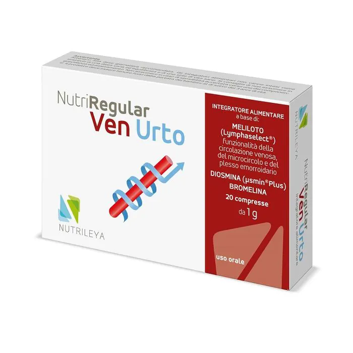 Nutriregular ven urto 20 compresse Nutriregular ven urto 20 compresse