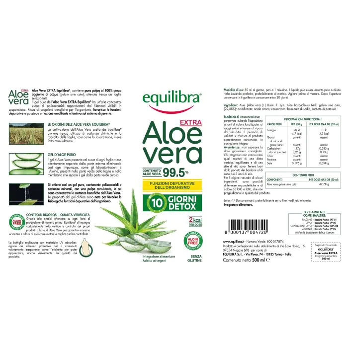 Equilibra Aloe Vera Extra 500 ml
