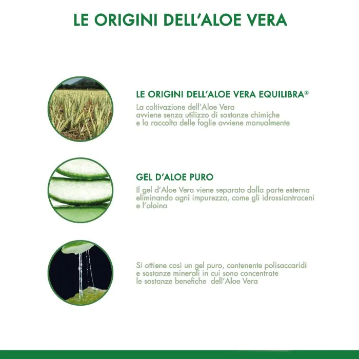 Equilibra Buon Aloe Vera Con Succo DI Pesca Concentrato Integratore Depurativo 1 L