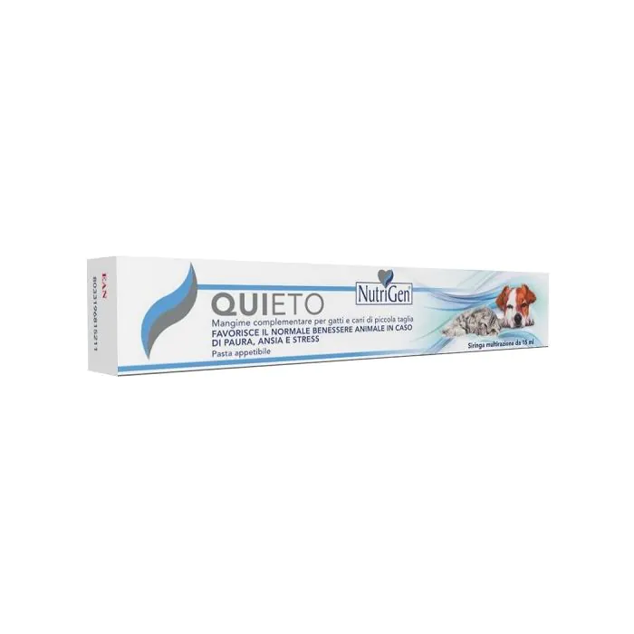 Nutrigen Quieto Pasta Cani/Gatti 15 Ml Nutrigen Quieto Pasta Cani/Gatti 15 Ml