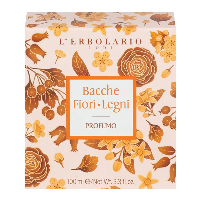 Bacche fiori legni profumo 100 ml Bacche fiori legni profumo 100 ml