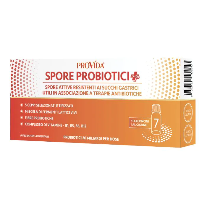 Provida probiotici plus 20 miliardi 7 flaconcini x 8 ml Provida probiotici plus 20 miliardi 7 flaconcini x 8 ml