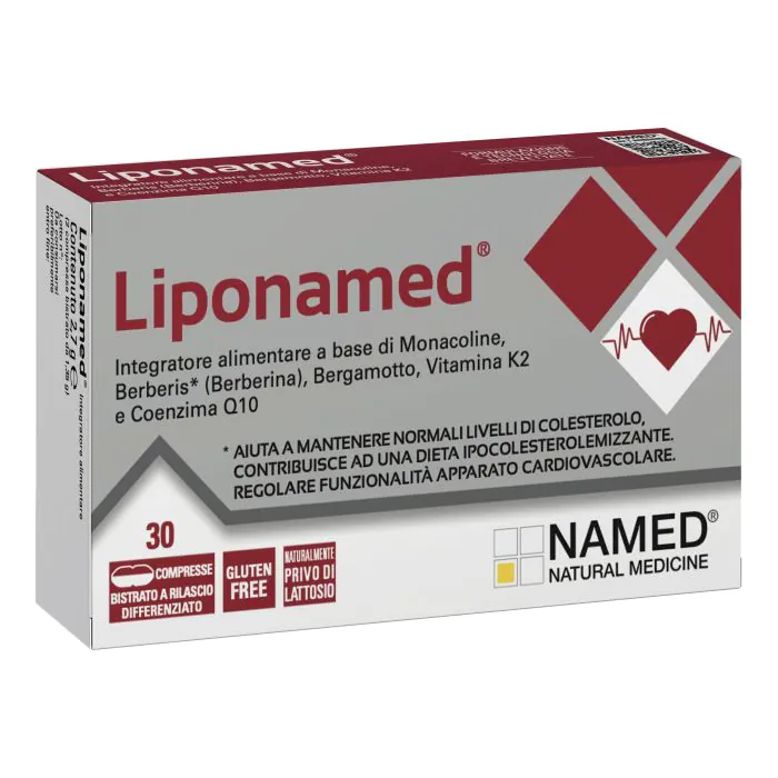 Liponamed Integratore Per Colesterolo 30 Compresse