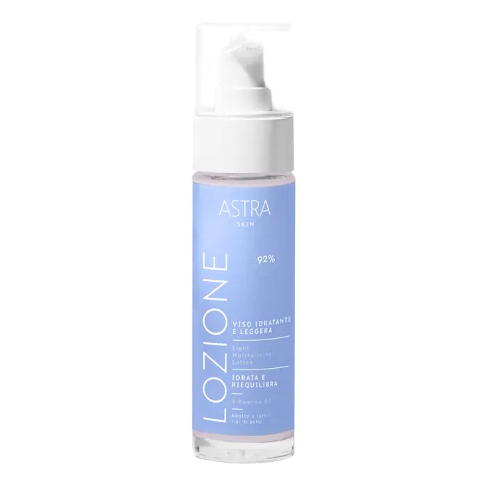 Astra skin lozione viso idratante leggera 50 ml Astra skin lozione viso idratante leggera 50 ml